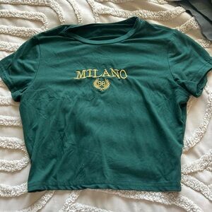 milano crop top